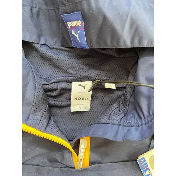 Puma X Ader Error Windbreaker Peacoat Jacket 595535-06 Men's Size M $165 NWT - Picture 3 of 7